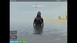 PLAYING Godzilla Online IN ROBLOX