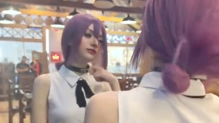 Boomb reze cosplay Pakistani girl