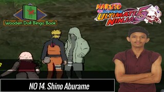 Wooden Doll Bingo Book - No 14. Shino Aburame | Naruto Shippuden Ultimate Ninja 5