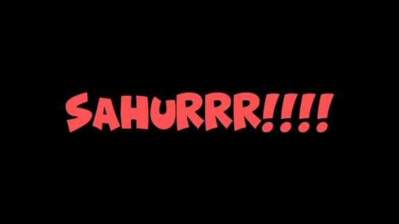 mari sahurrrrr#LebaranBarengAnime
