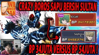 🔥🔥CRAZY SSR+ BOROS SAPU BERSIH SULTAN DENGAN BEDA BP 20JUTA DI ARENA! - ONE PUNCH MAN:The Strongest