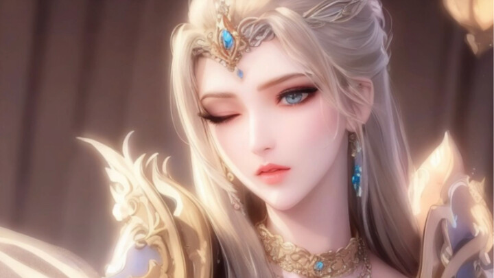 The most beautiful angel Yan north of the Milky Way, the beautiful light and shadow style is stunnin