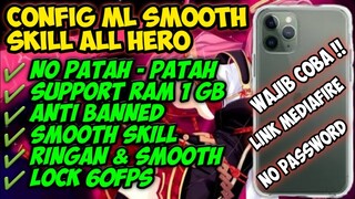 CONFIG ML NO LAG TERBARU! 60FPS SOLUSI ATASI LAG & PATAH - PATAH | SINYAL ML LANGSUNG STABIL