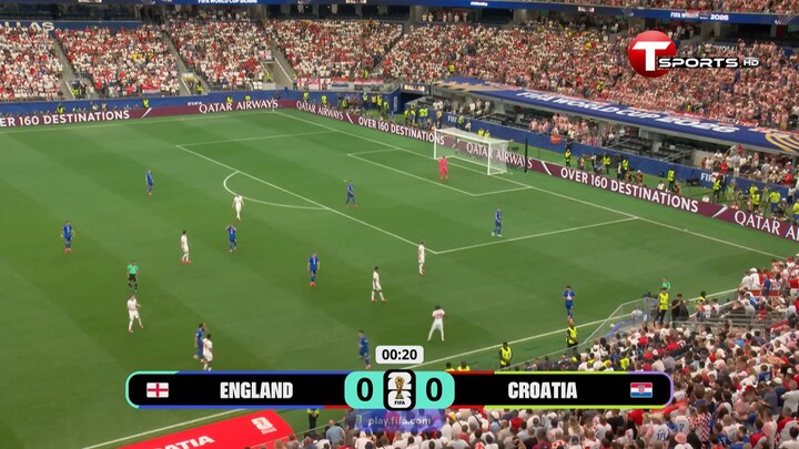 All the Action ｜ England vs Croatia ｜ Match 22 ｜ FIFA World Cup 2026™