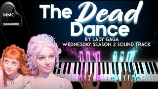 The Dead Dance by Lady Gaga (Wednesday Season 2 OST) piano cover / tutorial + sheet music
