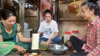 Út Liễu Trổ Tài Làm Gỏi Gà Củ Hủ Dừa cho cả nhà | NĐMT#312