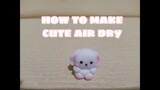 EASY CUTE RABBIT - DIY AIR DRY CLAY RABBIT || KIDS LOVE IT