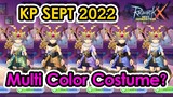 [ROX] Kingdom Pass SEPT 2022 Multi Color Costume? | Ragnarok X Next Generation | KingSpade