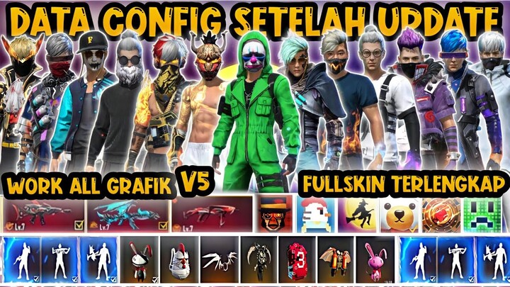 SETELAH UPDATE❗ DATA CONFIG VVIP FREE FIRE MAX❗CONFIG FF TERBARU 2022❗ SETELAH UPDATE V5❗CONFIG FF
