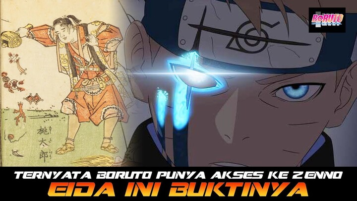 TERNYATA BORUTO PUNYA AKSES KE ZENNO EIDA! INI BUKTINYA