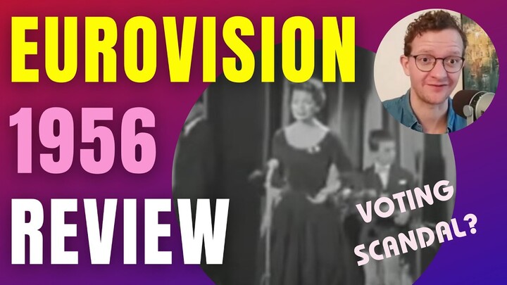 Eurovision 1956 Summary - A Voting Scandal, a Holocaust Survivor and the birth of a legend!