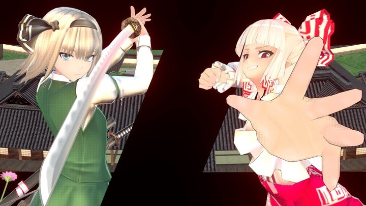 [MMD phương Đông]Youmen vs. Meihong