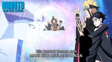 BORUTO TIME TRAVEL- Boruto& Sarada RESMI JADI KELUARGA NARUTO - Boruto Two Blue Vortex Shippuden 1
