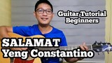 SALAMAT BY YENG CONSTANTINO | GUITAR TUTORIAL FOR BEGINNERS