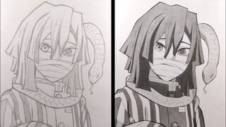 How to Draw Iguro Obanai - [Kimetsu no Yaiba]