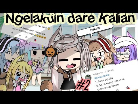 `•Ngelakuin Dare Kalian•` // #creamkie // #2 // Gacha Life Indo