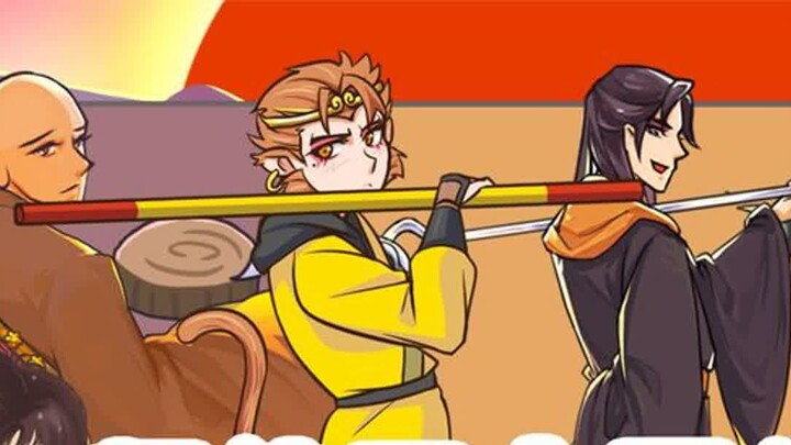 The four masters and apprentices challenged to turn around and dress up? The appearance of the pilgr