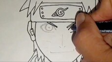 NARUTO 4 SPEED DRAWING #BESTOFBEST