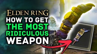 Elden Ring - The MOST RIDICULOUS Weapon - How to Get Ringed Finger Funny Weapon Location Guide