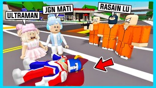 Drama Ultraman Hampir Mati Karna Melawan Para Geng Motor Di Roblox Brookhaven ft @Shasyaalala