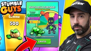 NUOVA RUOTA e SKIN SPECIALE GRATIS! - STUMBLE GUYS ITA