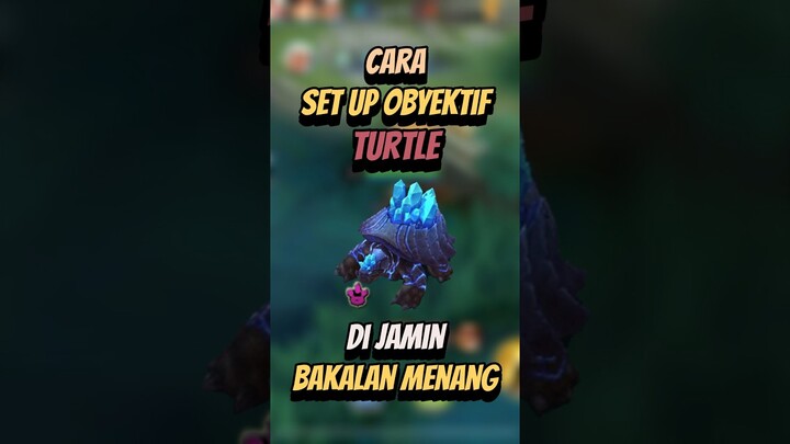 Cara set up turtle di jamin bakalan menang #mlbbcreatorcamp #mlbb #mobilelegends