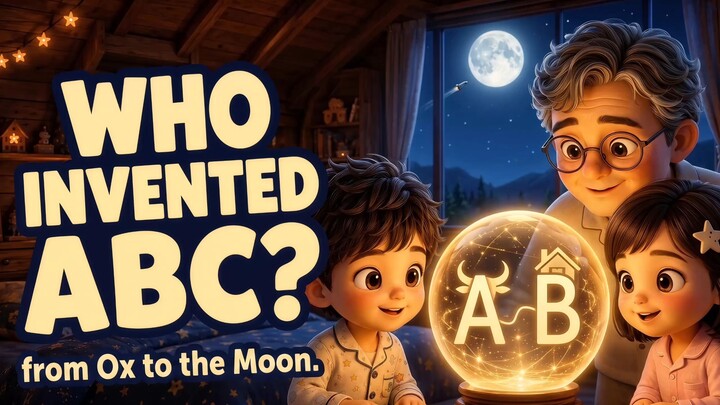EP11｜是谁发明了ABC？🔤｜Who Invented the ABCs?｜Slow, Gentle English 历史动画