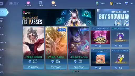 2022 Year End MOBILE LEGEND Skin Collection