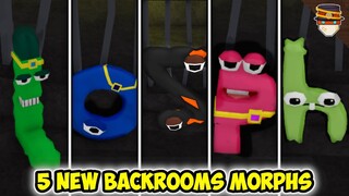 [UPDATE] How to get ALL 5 NEW BACKROOMS MORPHS in Backrooms Morphs | Roblox