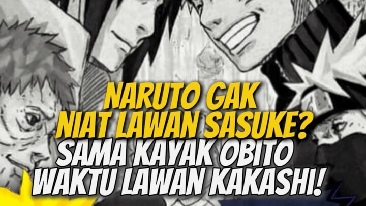 Naruto gak niat lawan sasuke? Obito lawan kakashi!