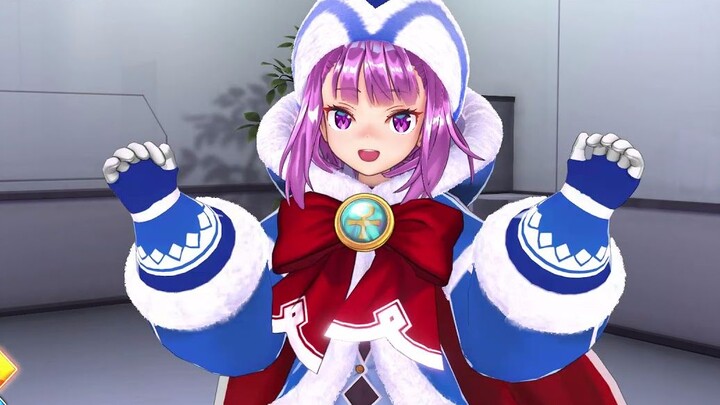 【FGO Arcade】Suara Helena Natal (Kamar Pribadi, Panggilan, Reinkarnasi Latar Belakang Rohani) 【1080P/
