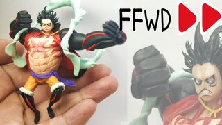 Monkey D. Luffy [Gear 4 BoundMan] - One Piece - Polymer Clay FFWD