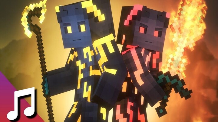 [BPS] [MV Animasi Minecraft] ♪ TheFatRat & Maisy Kay - Badai