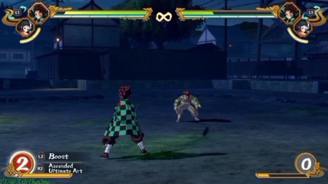 demon slayer nezuko vs tomioka