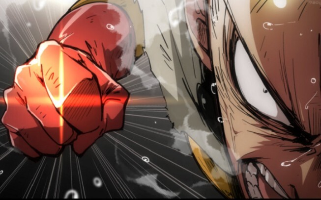 [AMV]Saitama's invincible punches|<One Punch Man><The Phoenix>