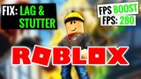 How to Drastically BOOST FPS in Roblox! for TOASTERS