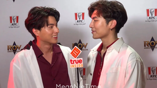 มิวกลัฟ สัมภาษณ์สื่อหลังจบงาน KFCxROVxMewGulf