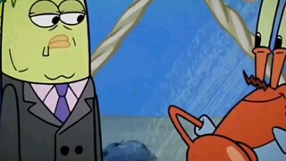 Mr. Krabs sold the Krusty Krab for money. Unexpectedly, he also sold his employees Squidward and Spo