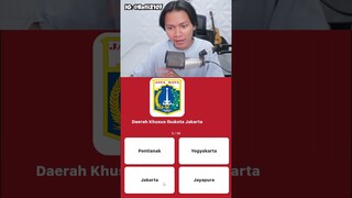 Tebak ibukota provinsi yang ada di INDONESIA ! (Part 1) #shorts
