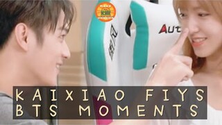 KAIXIAO BTS MOMENTS CUT #1 | FALLING INTO YOUR SMILE | CHENGXIAO X XUKAI