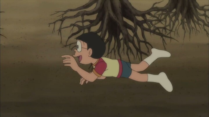 Doraemon ตอน แป้งดำดิน