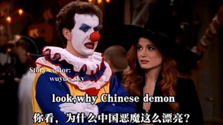 The Joker said: "Why does he hate China? Because even the devils in China are so beautiful!"