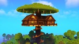 Minecraft: How to Build a Tree House [Tutorial]