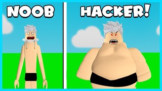 LOMBA SUMO ORANG KURUS VS ORANG PALING GEMUK DI ROBLOX!