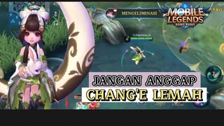 Jagoan cilik di Mobile Legends || Auto Mampus kalo bikin Chang'e Marah