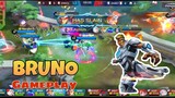 BRUNO BASIC GAMEPLAY | Josh Ty_V | Mobile Legends
