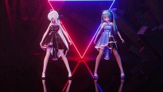 [Tính toán MMD/Vải yếu của Hatsune Miku] Hai người tình nhỏ của tôi—Kameria-Hiasobi (Chơi với lửa)