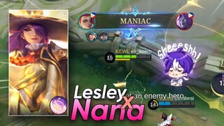 Lesley na may ultimate ni nana 😱