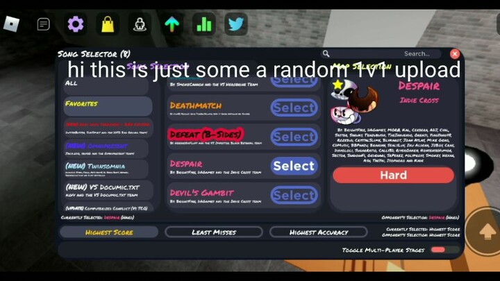 Just A Random Gameplay Or Rather Random 1v1 recording