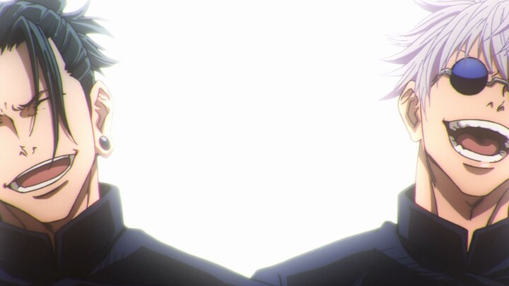 [Jujutsu Kaisen 1080p] Gojo Satoru Natsuki Kei potongan ganda "satu-satunya"